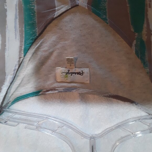 Beautiful new w/o tags tunic top Porridge designer at Anthropology - awesome col - Picture 4 of 8